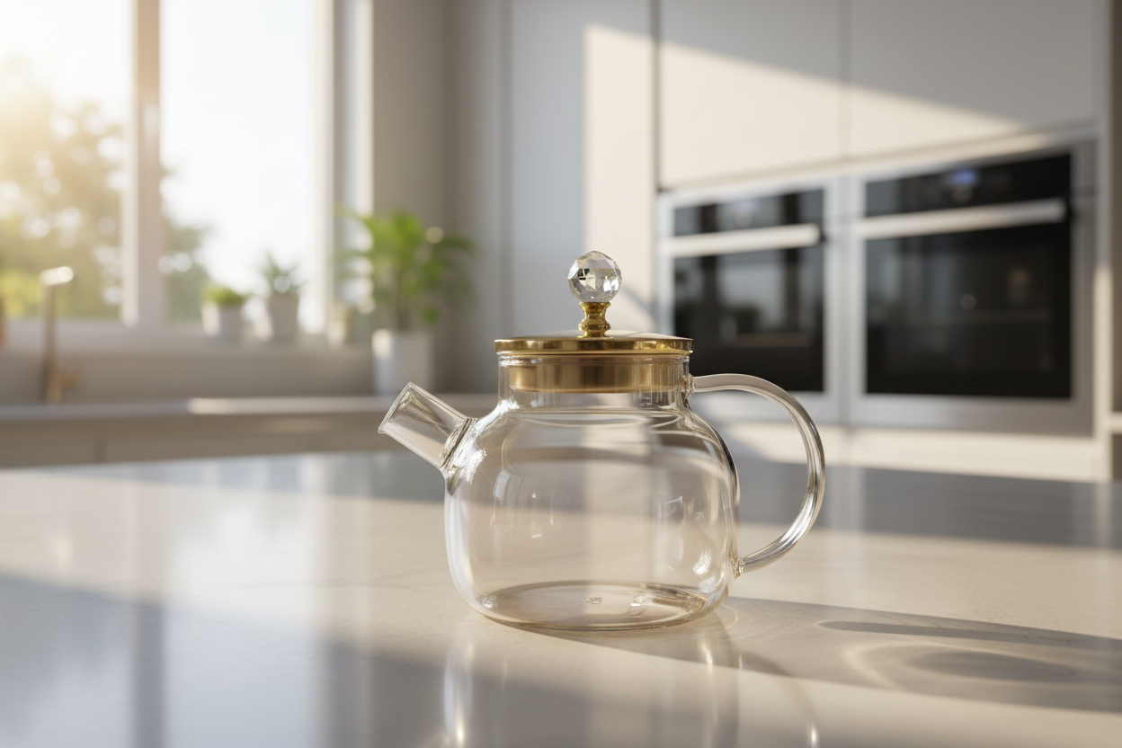 Tea Kettle for Gas Stove – Compact Water Heating Kettle for Kitchen