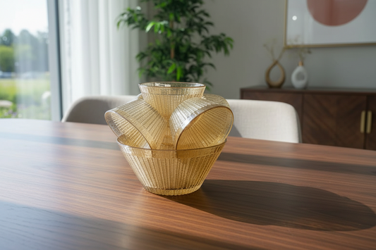 Glass Fruit Bowl Set 7PCS – Elegant Serving Set for Fruits, Snacks & Desserts