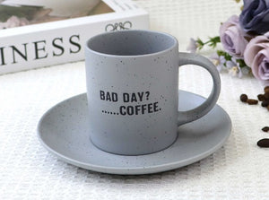 Cup & Saucer Set Pack of 6 – Elegant Tea & Coffee Cup Set
