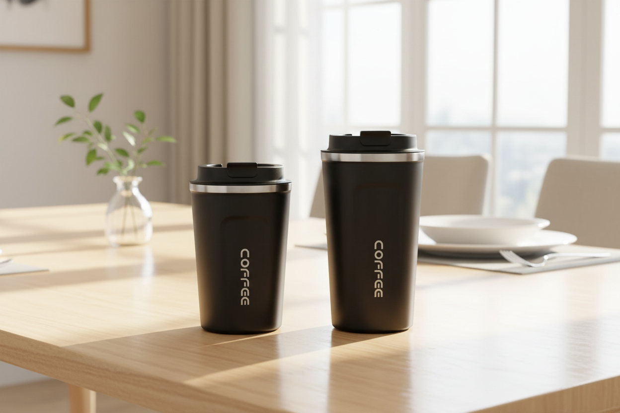 Temperature display smart coffee mug 510ml