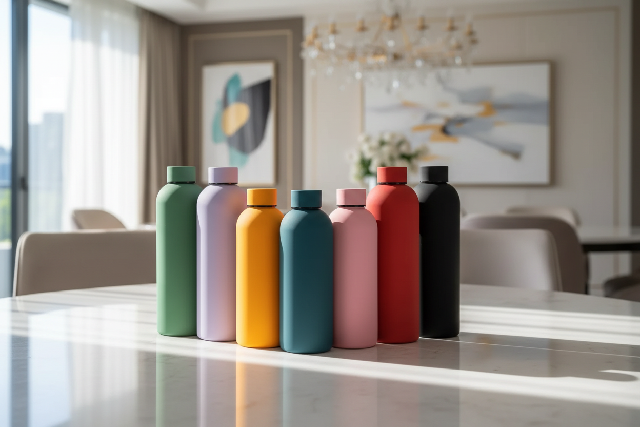 Matte Bottle 500ML – Premium Water Bottle Mix Colours