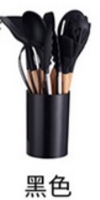 Large Size Silicone Cooking Utensils Set – Heat Resistant Non-Stick Kitchen Tool Set