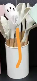 Large Size Silicone Cooking Utensils Set – Heat Resistant Non-Stick Kitchen Tool Set