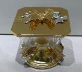 Dry Fruit Box 1PCS – Single Compartment Snack Storage Container with Lid | Dry Fruit Serving Tray