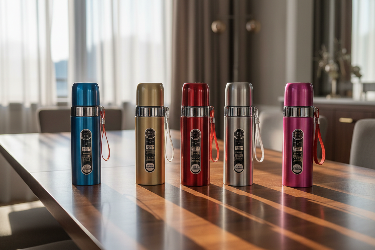 500ML Vacuum Insulated Flask Bottle – Leakproof Hot & Cold Thermal Bottle